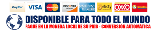 Disponible para todo el mundo - Paga en la moneda de tu país